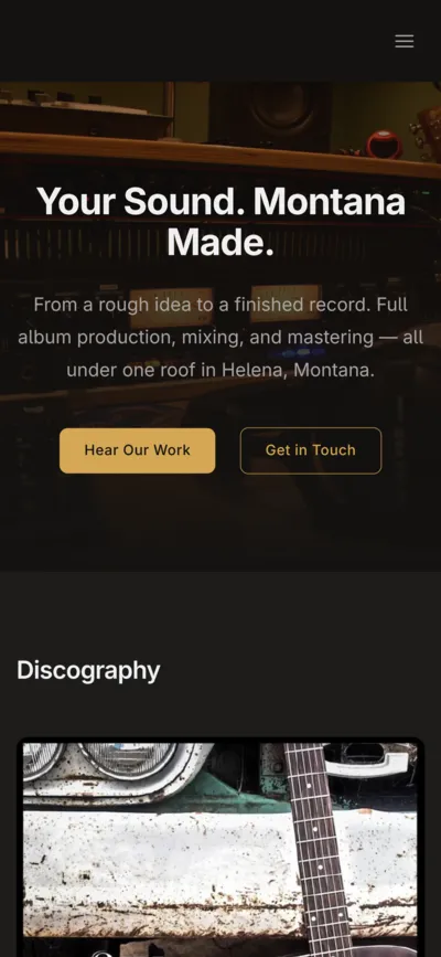 406 Records mobile screenshot