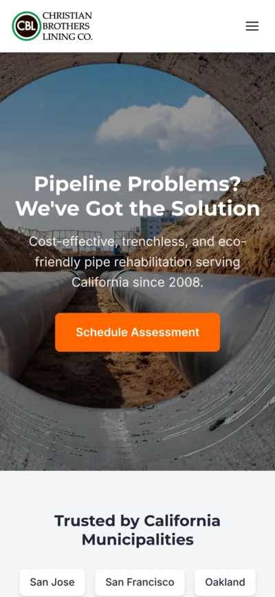 Christian Brother's Lining Co. mobile screenshot