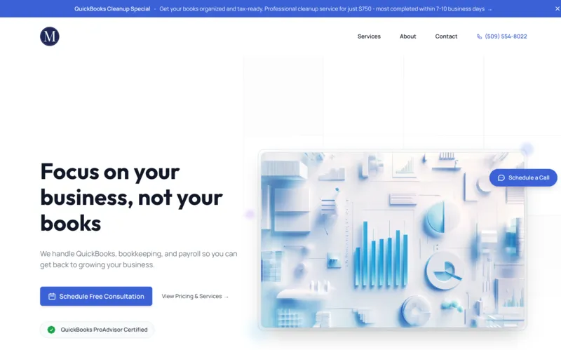 Momentum Business Solutions desktop screenshot
